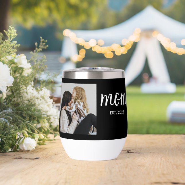 Mama hat Skript Schwarz Foto (Hochzeit (gedreht))
