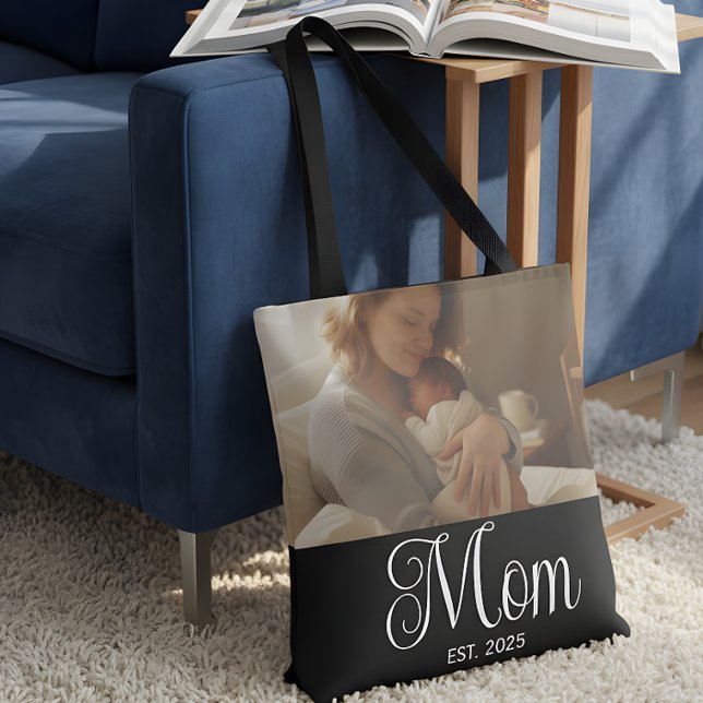 Mama hat Skript Schwarz Foto erstellt (Von Creator hochgeladen)