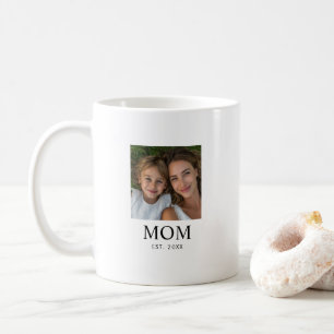 Mama hat Skript Schwarz Foto Kaffeetasse