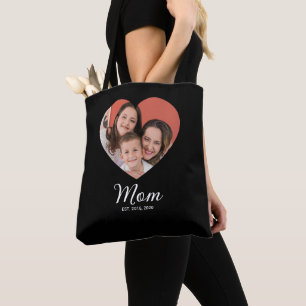 Mama hat Skript Schwarz Foto-Tasche