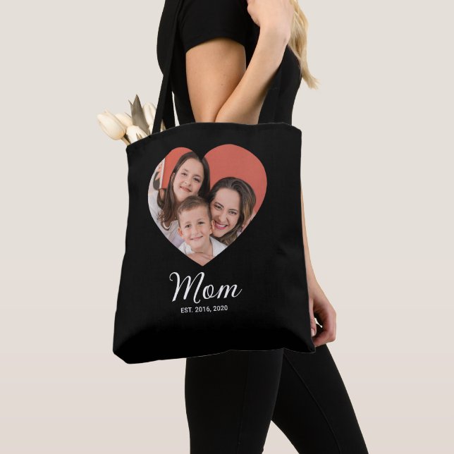 Mama hat Skript Schwarz Foto-Tasche (Von Nahem)