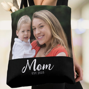 Mama hat Skript Schwarz Foto-Tasche