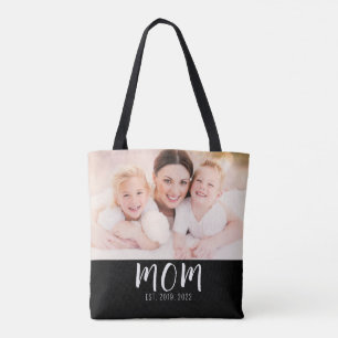 Mama hat Skript Schwarz Foto-Tasche