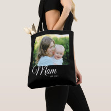 Mama hat Skript Schwarzes Foto-Geschenk eingericht