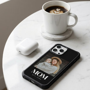 Mama hat Weiße Typografie Foto-Geschenk gegründet iPhone 16 Hülle
