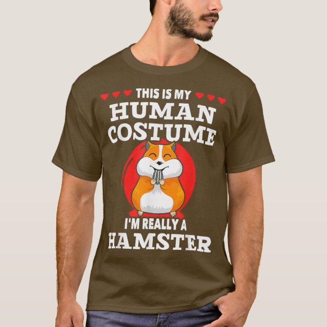Mama Haustiere Vater Tiermütter Hamster T-Shirt (Vorderseite)