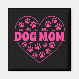 Mama Heart Mothers Day Golden Retriever Hund Mama Magnet