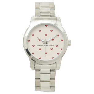 Mama Heart Watch - Elegantes Muttertagsgeschenk Armbanduhr