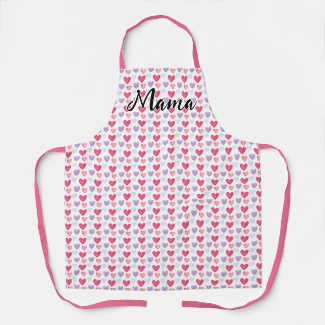 Mama Heart's Stil Schürze (Vorderseite)
