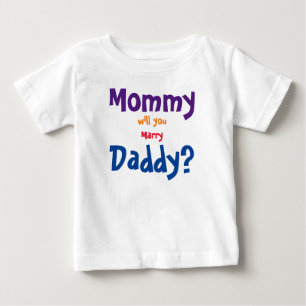 Mama heiratet Papa Baby T-shirt