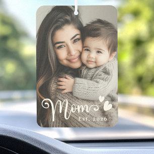 Mama-Herz-Overlay-Foto Autolufterfrischer