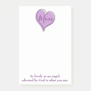 Mama Herz Post-it Klebezettel