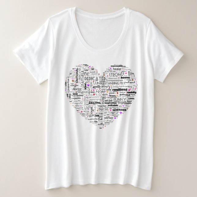 Mama Herz-T - Shirt (Design vorne)