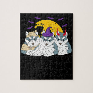 Mama-Hexenhund   Halbgeschenk Puzzle
