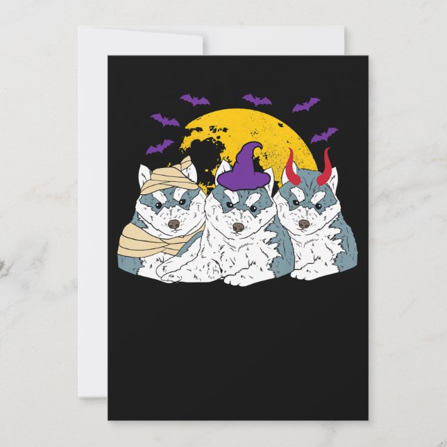 Mama-Hexenhund | Halbgeschenk Save The Date (Vorderseite)