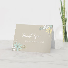 Mama Hochzeitstag Danke Ihnen Rustic Spring Floral