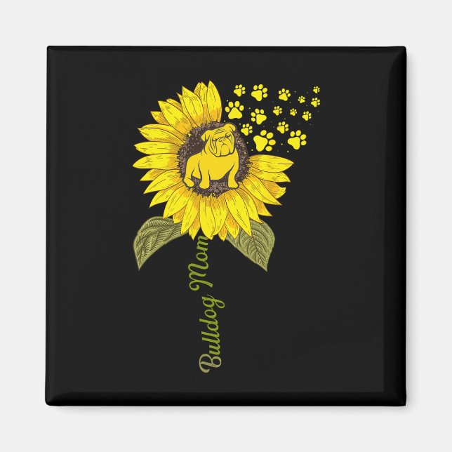 Mama - Hundebesitzer Tierarzt Lover Magnet (Vorne)