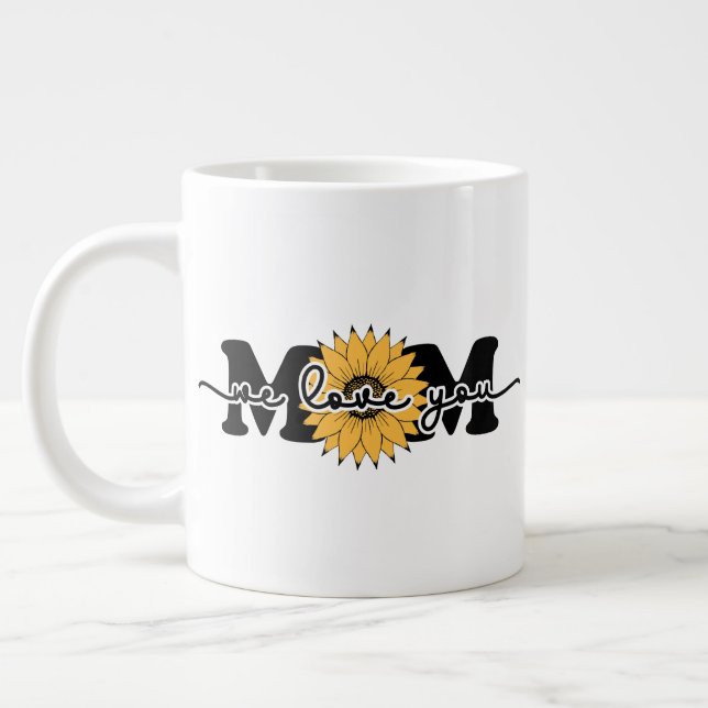 Mama I Liebe Muttertag-43250 Jumbo-Tasse (Links)