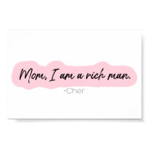 Mama Ich bin ein reicher Mann