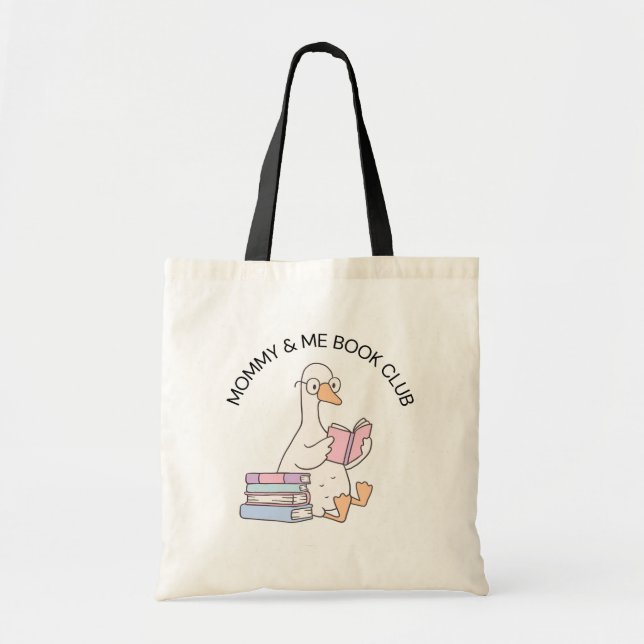 Mama & Ich Buchclub  Tragetasche (Vorne)