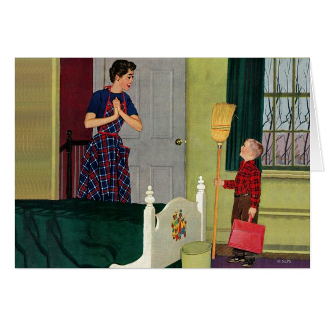 Mama, ich habe mein Zimmer sauber gemacht! (Vorderseite (Horizontal))