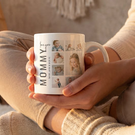 Mama | Ich liebe Dich | Fotocollage Kaffeetasse