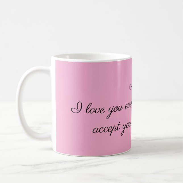 Mama, ich liebe dich kaffeetasse (Links)