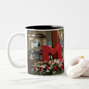 "Mama, ich Liebe du" - ein herzliches Dankeschön a Zweifarbige Tasse