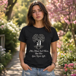 Mama im Himmel Muttertags-Gedenkfamilienbaum T-Shirt