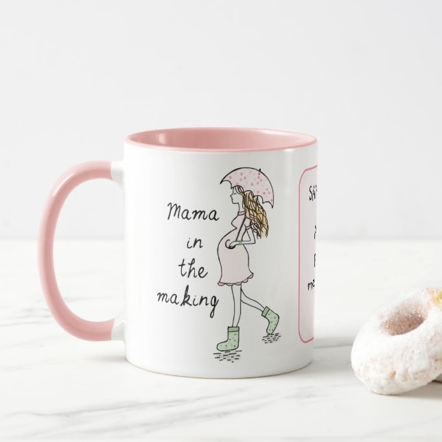 Mama in der benutzerdefinierten Tasse (Mit Donut)