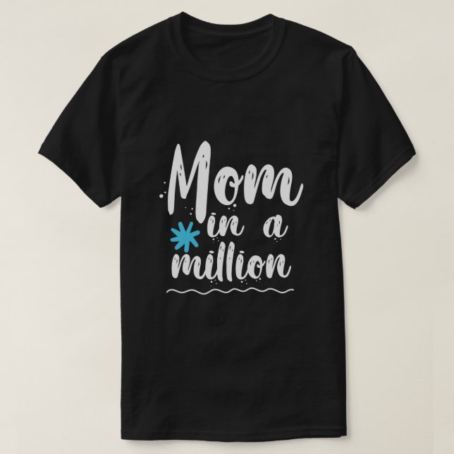 Mama in Mio. T-Shirt (Design vorne)