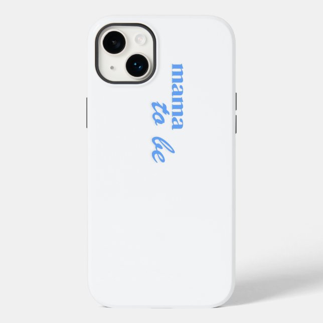 "Mama in spe"-Handyhülle14  Case-Mate iPhone Hülle (Rückseite)