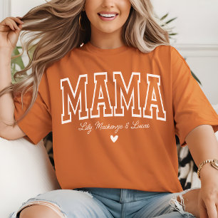 Mama   Individuelle Varsity zum Muttertag   Neue M T-Shirt