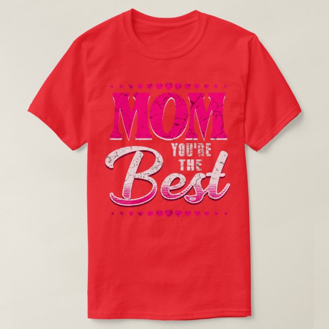 Mama ist die beste T-Shirt (Design vorne)