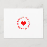 Mama ist dort, wo das Herz ist