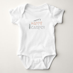 Mama ist ein glücklicher Camper. Baby Bodyssuits & Strampler