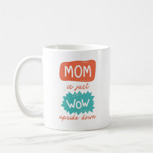 Mama ist einfach nur Würfel auf dem Kopf Kaffeetasse