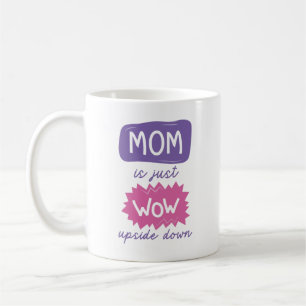 Mama ist einfach nur Würfel auf dem Kopf Kaffeetasse