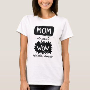 Mama ist einfach nur Würfel auf dem Kopf T-Shirt