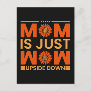 Mama ist einfach wow, Muttertagsgeschenk-Ideen T-S Postkarte
