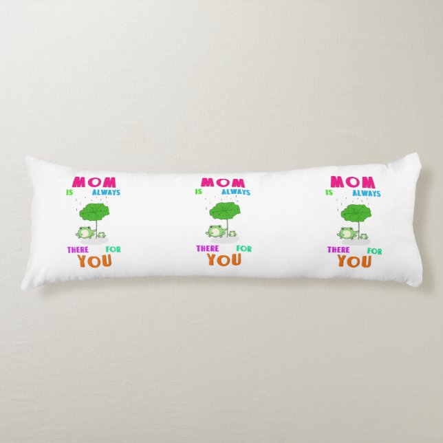 Mama ist immer da für Sie Frosch glückliche Mütter Seitenschläferkissen (Vorderseite)