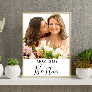 Mama ist mein Foto für Personalisierte Bestie-Name Poster