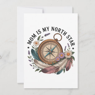 Mama ist mein Nordstern Feiertagskarte
