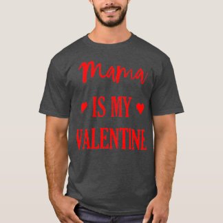 Mama ist meine Valentine Boys Girls, die Mama und T-Shirt