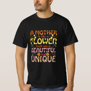 Mama ist Mutter wie Blume T-Shirt