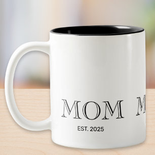 Mama ist neue Mama Geschenk Zweifarbige Tasse