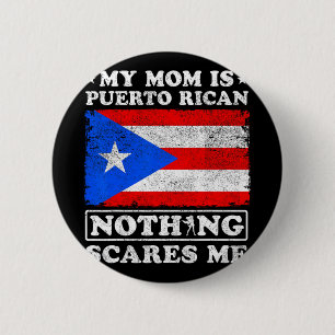 Mama ist Puerto-Rico nichts stört mich Muttertag Button