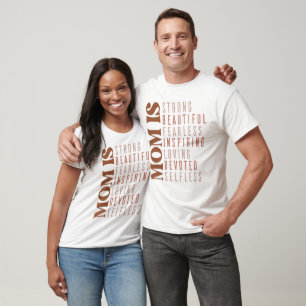 Mama ist stark schön furchtlos inspirierend lieben T-Shirt