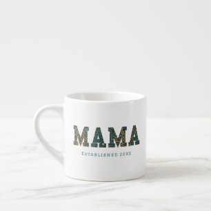 Mama Jahr für Jahr - trendige Blumencoffee Tasse