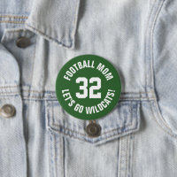 Mama Jersey: Green and White Football